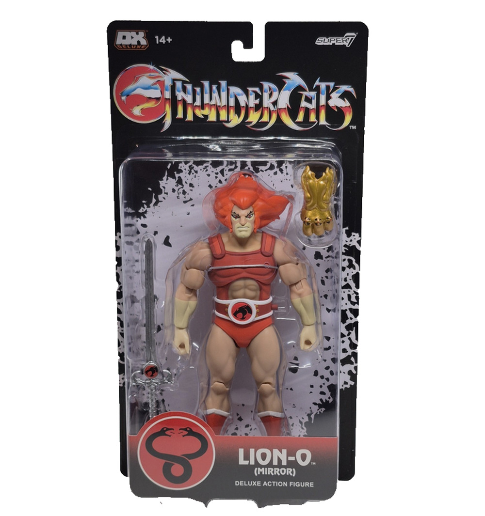 Super7 Thundercats LION-O Mirror Version Deluxe 7 inch Action Figure NIB